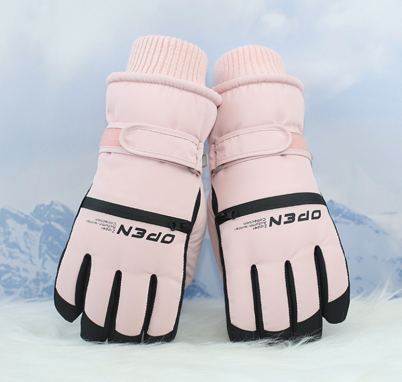 " Winter Outdoor Windproof Waterproof Thermal Sport Cycling  Ski Gloves "